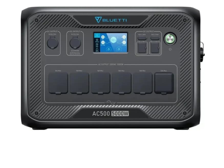 پاور استیشن قابل حمل AC500 (5000W) بلوتی BLUETTI با باتری 3072Wh
