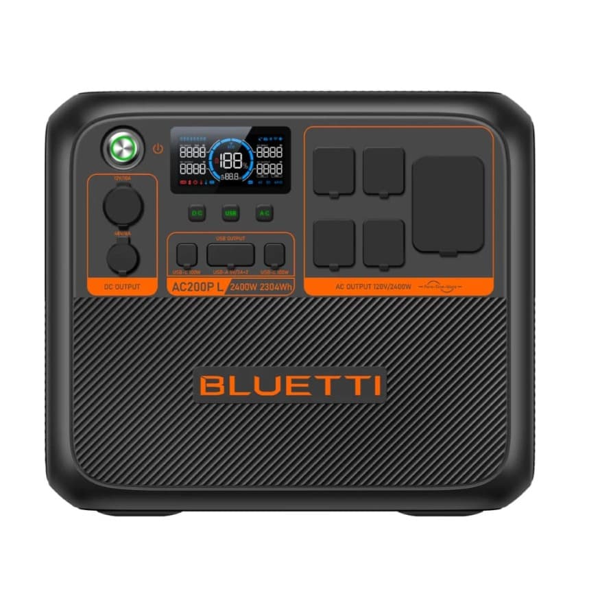 پاور استیشن قابل حمل AC200P L (2400W) بلوتی BLUETTI با باتری 2304Wh