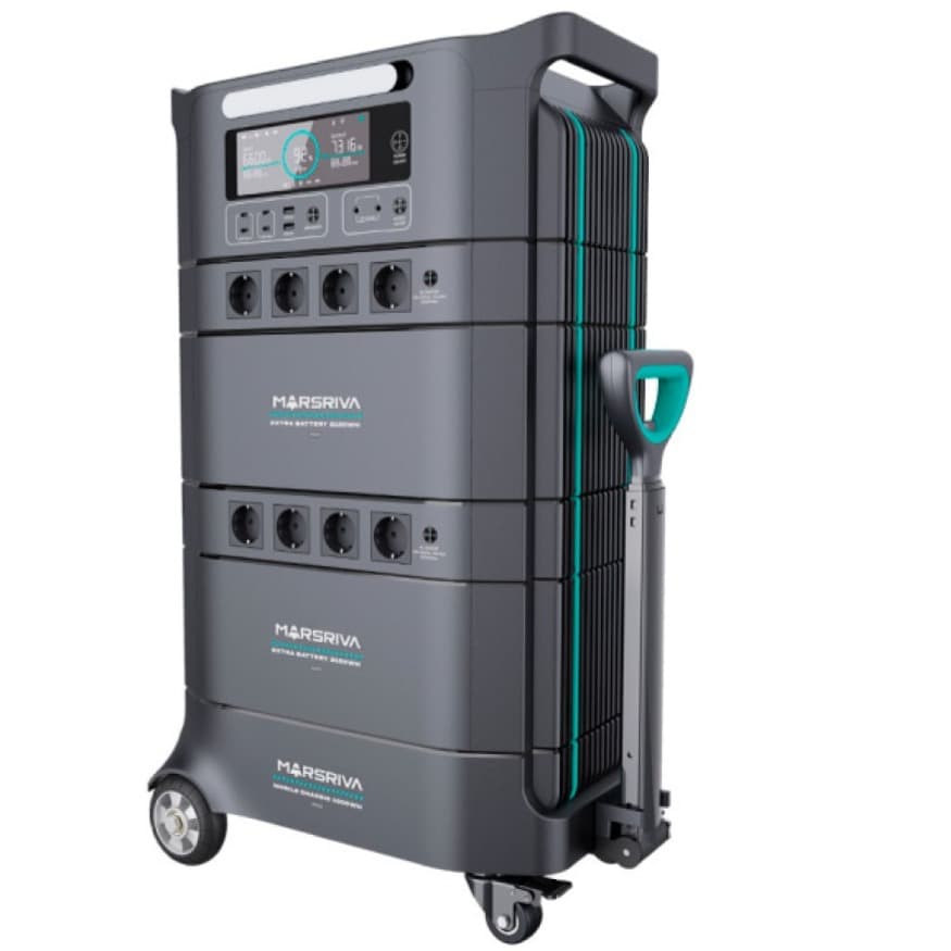 پاور استیشن قابل حمل HES60 (6600W) مارس ریوا MARSRIVA با باتری 6394Wh